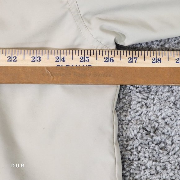 Vintage Lee Pullover Men's Large Tan Sirius NFL Sunday Drive Hooded Jacket - Picture 13 of 15